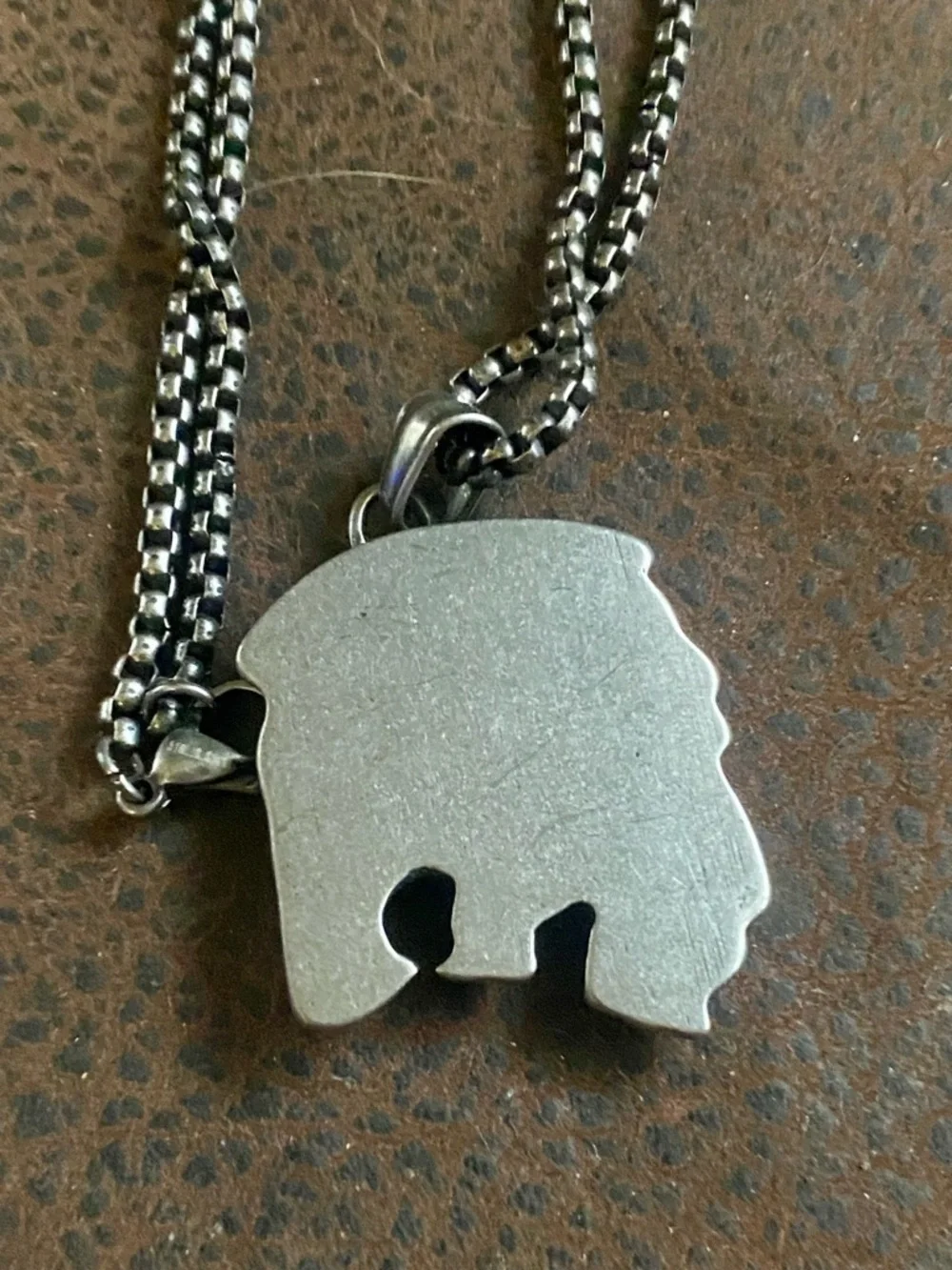 Stainless Steel Slim Clip Wallet, Anchor & Lion Pendant Necklace Set, Bracelet